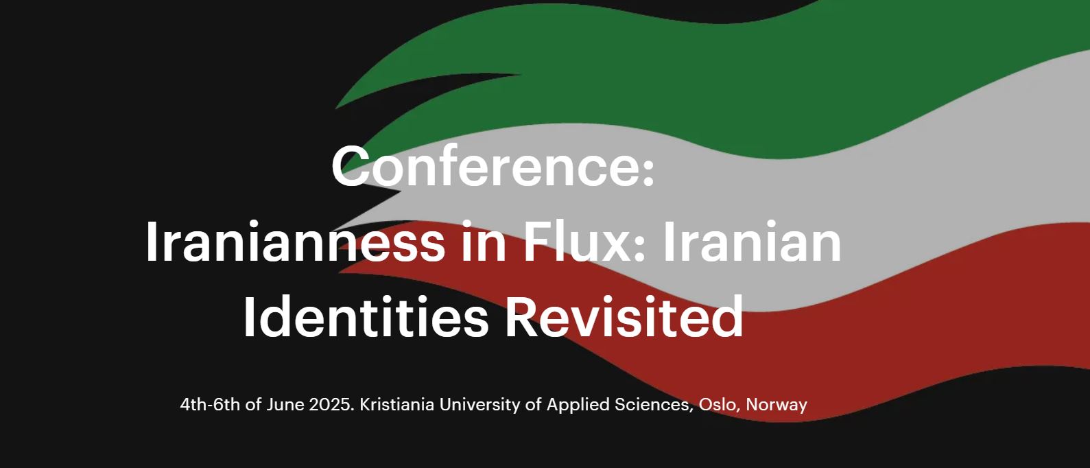 Poster for the conference in Oslo